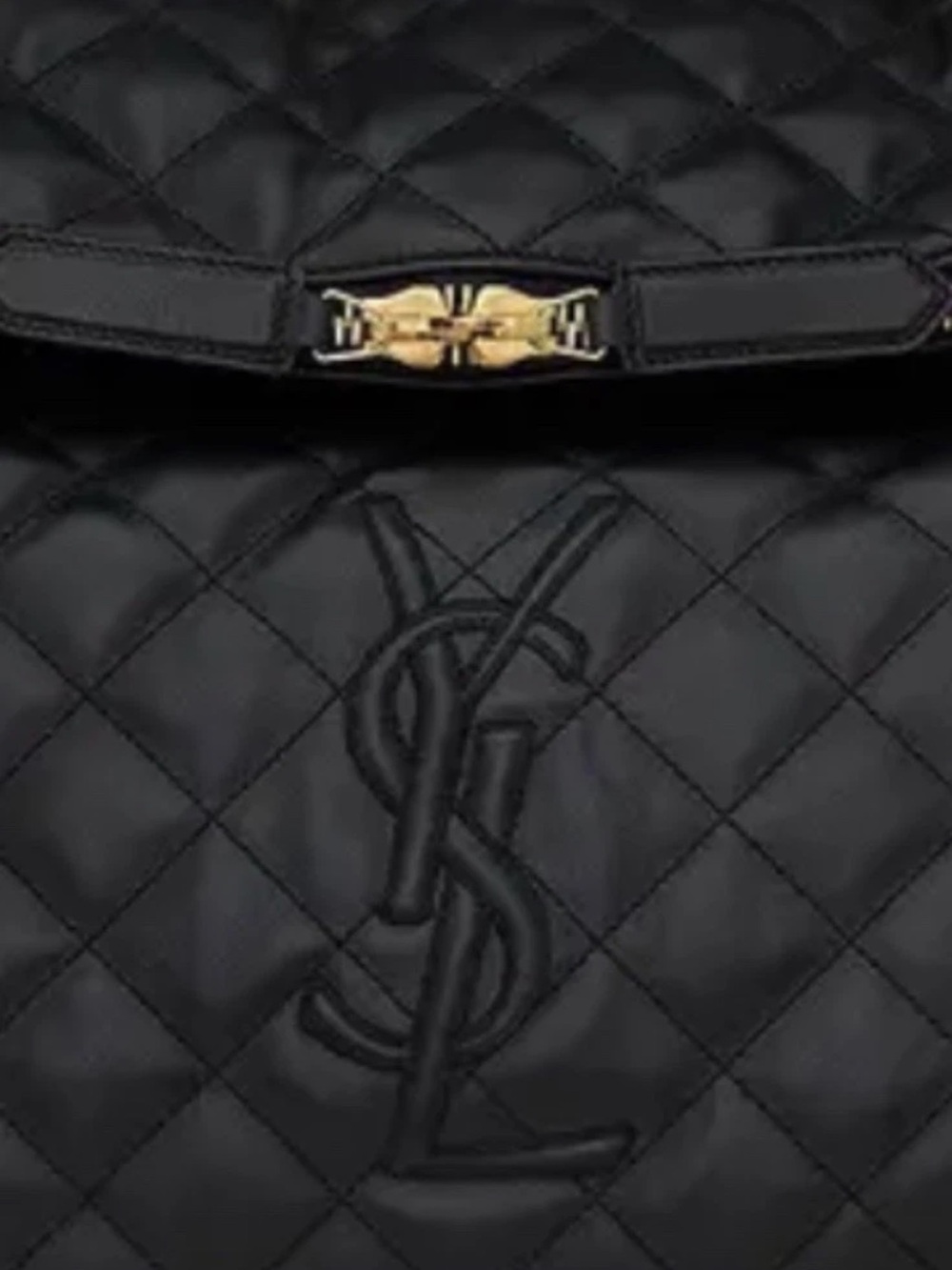YSL Giant Quilted Leather Weekender Travel Bag! NWT! - Picture 4 of 9